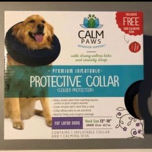 Inflatable protective Dog Collar, large